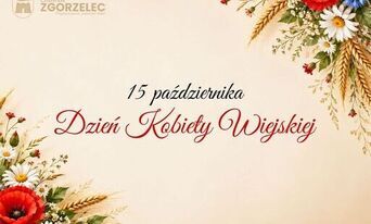 15 października - Dzień Kobiety Wiejskiej