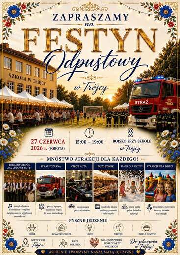 Festyn odpustowy w Tr&oacute;jcy
