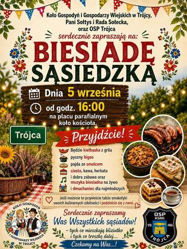 Biesiada w Tr&oacute;jcy