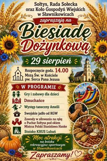 Dożynki w Sławnikowicach