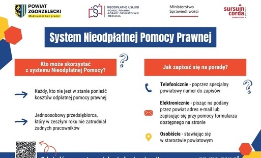 Nieodpłatna pomoc prawna, poradnictwo obywatelskie, mediacja oraz edukacja prawna w 2026 r.