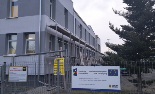 Prace termomodernizacyjne na ukończeniu