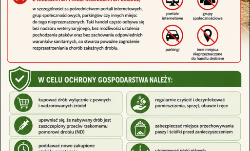 Ważny apel do hodowców drobiu