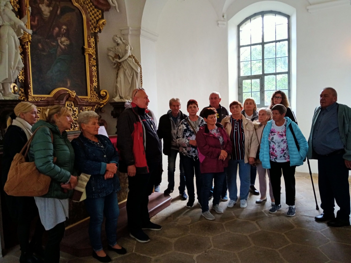 Wycieczka Seniorów z Gronowa do Krzeszowa