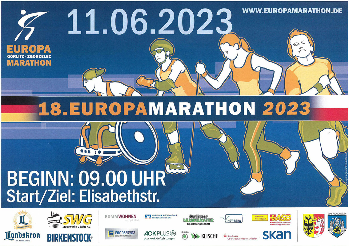 Europamarathon 2023 – utrudnienia w ruchu – 11.06.2023 r.